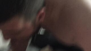 Bear cub destroyed in raw bareback missionary anal fuck