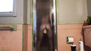 uncut boy takes brutal dildo stretching bubble butt raw anal ecstasy