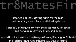Aussie Taxi Driver Gobbles Str8 Lifeguard’s Big Dick Outside