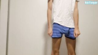 Sissy boy destroyed by thick cock and lace panties