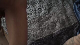 Twink gets destroyed cum on face and ass gangbanged raw bareback