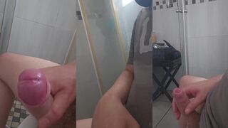 Precum soaked uncut cock gushing cumplay south african solo wank