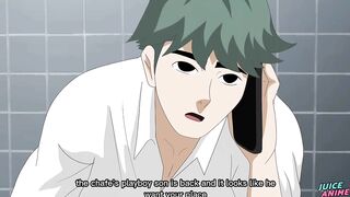 Mike strips the straight guy’s undies gay anime hentai yaoi dildo caught masturbating