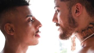 BBC destroyed Markin's Brazilian bareback pussy raw rough
