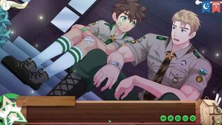 Scoutmaster smashes twink femboys in camp talk sequel Russian voice