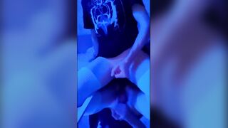 Cute French twink rides thick dildo before squirting his first load