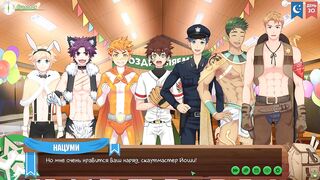 Camp friends party gangbanged by anime gamer twinks Russian narrator