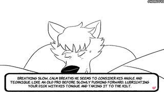 Gay Furry Blowjob Animation POV oral Cumshots Multiple Cum in Mouth Uncut