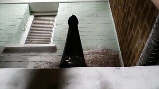 Extreme Anal Stretching with Dildo Cam Gape