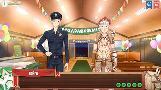 Game Camp Friends 51 cosplay twinks uniform catboy gangbang Russian voiceover