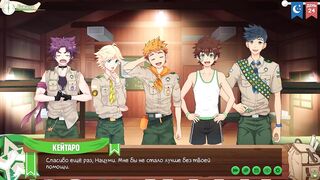 Gay scouts destroyed in steamy camp kitchen orgies