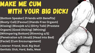 Hands-Free Cum Blast With Your Huge Hairy Dick British Bottom Moaning