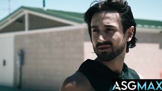 Gay stepbrother crush destroys vanilla boyfriend ass first bareback fuck