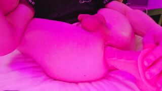 Teens hungry bussy getting all creamy while huge cock pounds anal gape