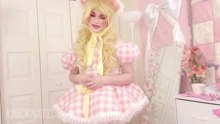 Sissy crossdresser ruined by daddy chastity training
