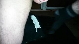 Edging my thick veiny cock to massive steamy cumshot