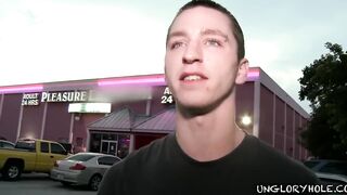 Gaywire sneaky blowjob prank at porn shop leaves internet shocked as hot guys swallow cum