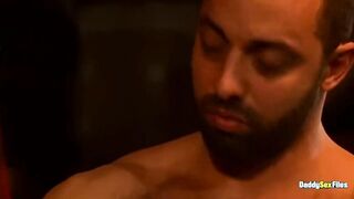 Daddy Slater Jay Black Cream Their Mouths massive BBCs slurping sloppy blowjob gangbang
