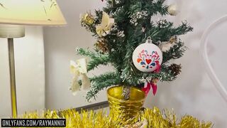 Ray Mannix destroyed by Santa's big dick Christmas fuck fest