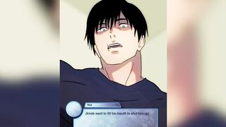 Gay anime hentai compilation JJK MHA big dick sloppy blowjobs