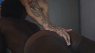 Bareback passion erupts in this gushing anal fuck that wrecks you