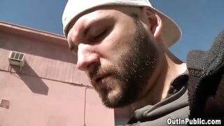 Corey Rezzon ruins Seth Michaels with a brutal public blowjob lesson