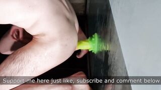 Shy femboy drowned in shower lust gets throat fucked by ghost POV