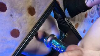 RyuDemonQueen Gets Femboy Wand Pounded Raw Anal Solo