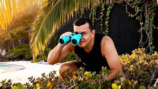 Feasting on a delicious Haitian beefcake cock