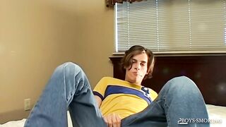 Ayden James Big Cock Smoky Strokes Choked By Fetish Lust