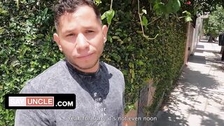 Hot Latino Jakee Titan gets his first thick cock destroyed in his tight ass