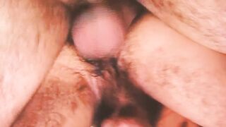 Muscular Latino jock destroys friend in raw anal bareback