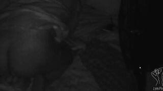 Amputee’s late night anal gape nearly gets him caught
