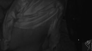 Amputee’s late night anal gape nearly gets him caught
