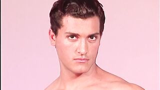 Naked Greek jock gets destroyed raw in vintage muscle glory