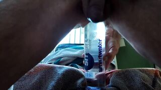 Straight Male Ass Stretching And Bottle knotting tight huge anal gape