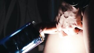 Twink Gets Destroyed by Big Uncut Dick in Hands-free Stroker Cumshot