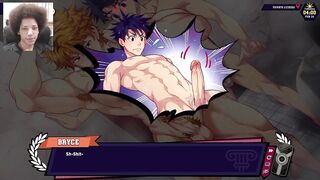 So much internalized homophobia twink gets destroyed by hungry bara