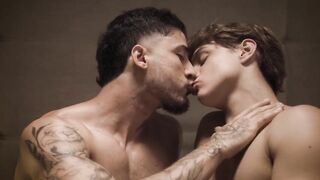 Markin Wolf's massive cock owns Bruno Draco raw brutal fucking