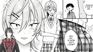 Kawaii weak ass inkya boy gets bred by alpha males