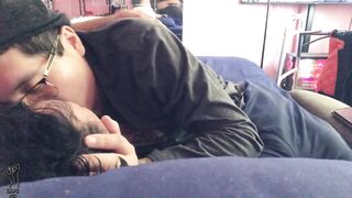 Latino Daddy Destroys Boy’s Titties Milk Addict Gets Choked Sloppy
