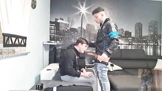 Scally gay boys get smoked and fucked raw destroying tight holes