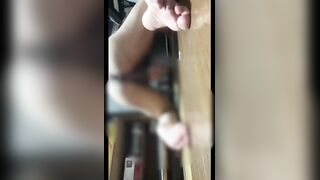 Gay Solo Jizz Dump by Weakling Bottom