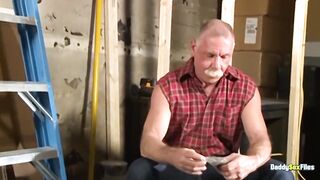 Daddies Stroking Huge Cocks in Solo Tease Frenzy