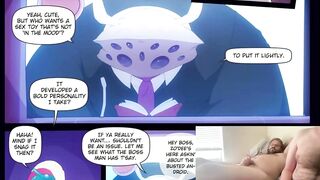 Furry Robot Goo Sex Monster Destroyed