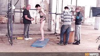 Twink 18+ Cock Balls Tormented by Dom Big Dick Cbt