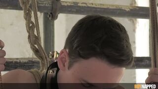 Twink 18+ Cock Balls Tormented by Dom Big Dick Cbt