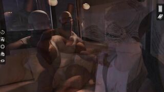 Big guy anime dick heats up summer boys